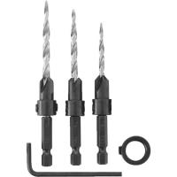 IRWIN COUNTERSINK PILOT SET 4PC