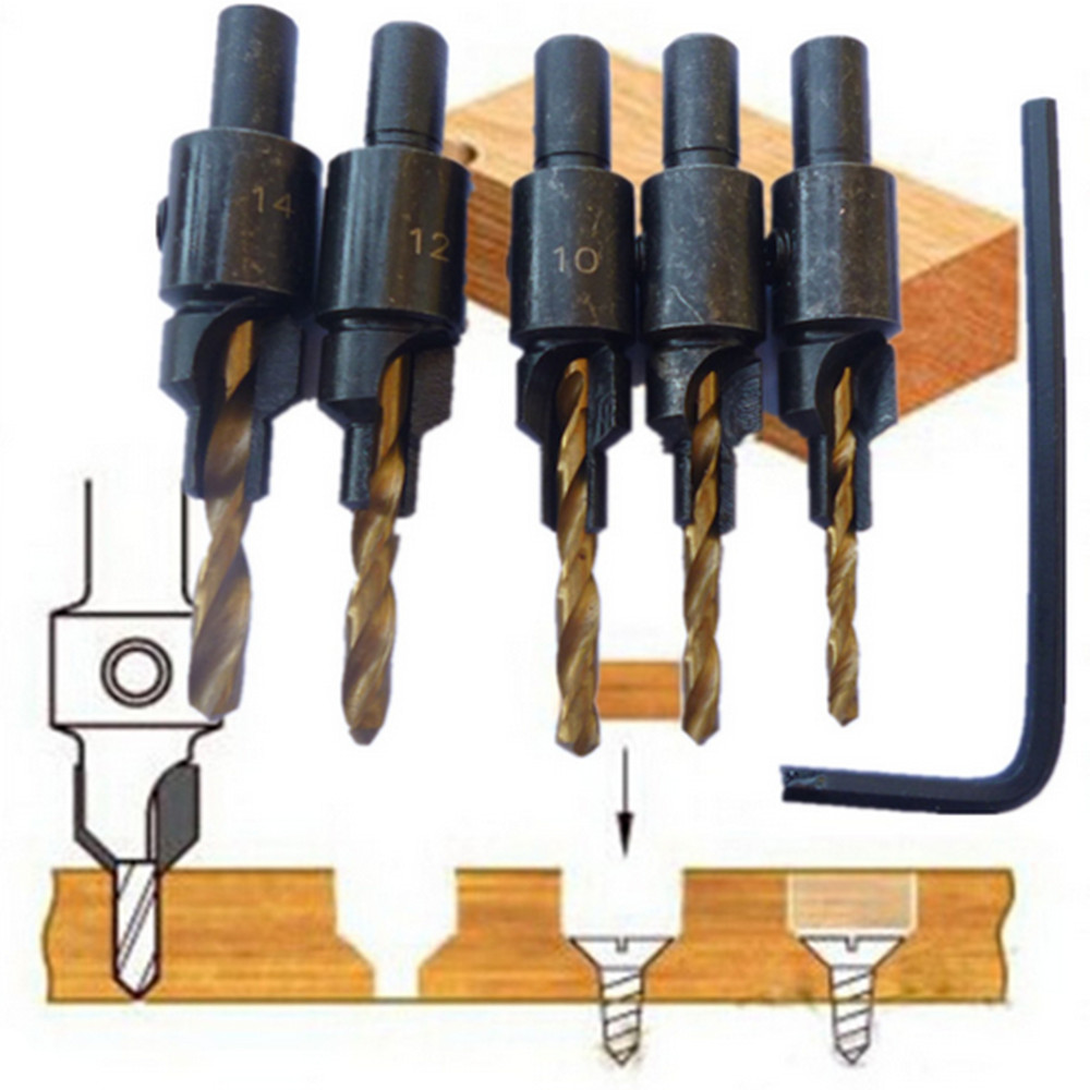 COUNTERSINK DRILL BIT #6 PK2