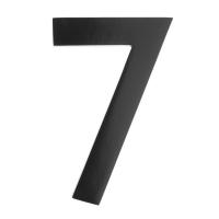 6" Black Architect House Number #7