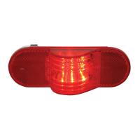 Reflector Auto Oblong Red Pack of 2