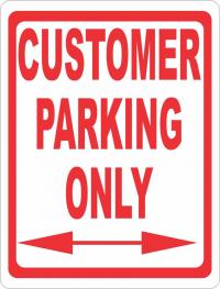 15" x 19" White/Red Metal Sign "Video Surveillance"