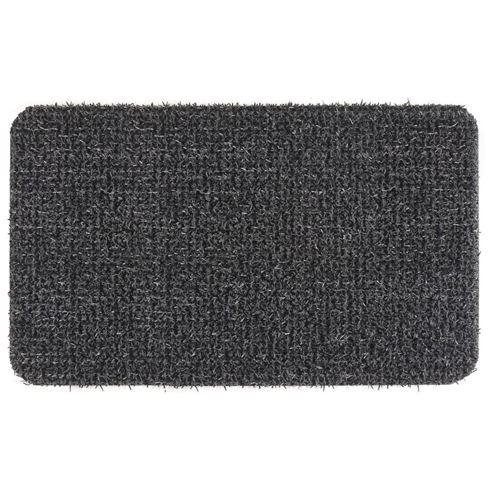 18" x 30" Door Mat Cinder Gray