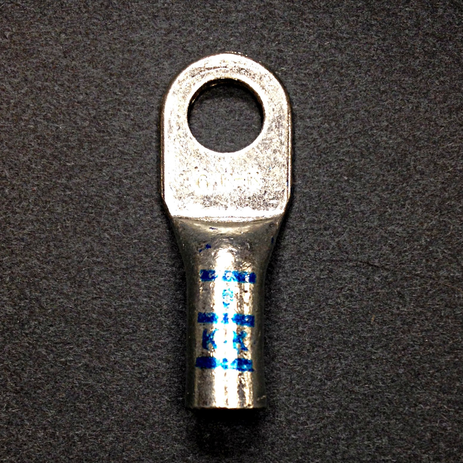 5/16" ELECT LUG 6AWG COPPER PK2