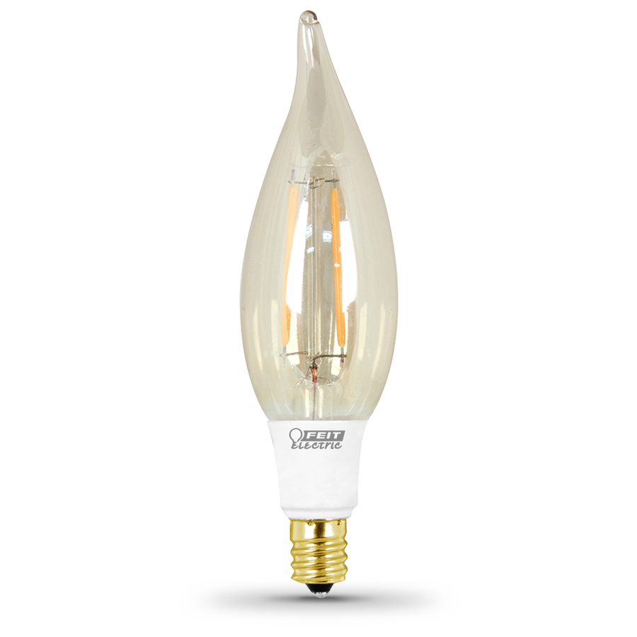 LED FLAME BULB WHITE 7W=60W