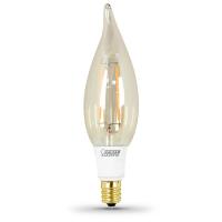 LED FLAME BULB WHITE 7W=60W
