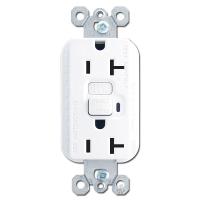 GFCI OUTLET WHITE 20AMP