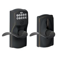 SCHLAGE ENTRY PAD ACCENT BRONZE