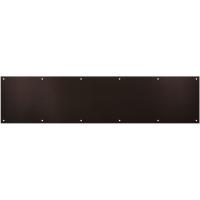 KICK PLATE 8X34" RUBBED BRONZE