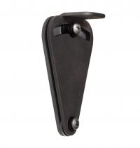 SLIDING DOOR BOLT LOCK BLACK