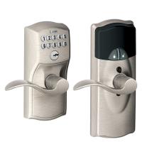 SCHLAGE ENTRY PAD ACCENT NICKEL