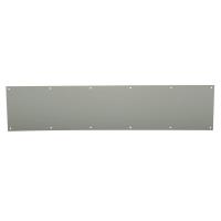KICK PLATE 8X34" BRUSHED NICKEL