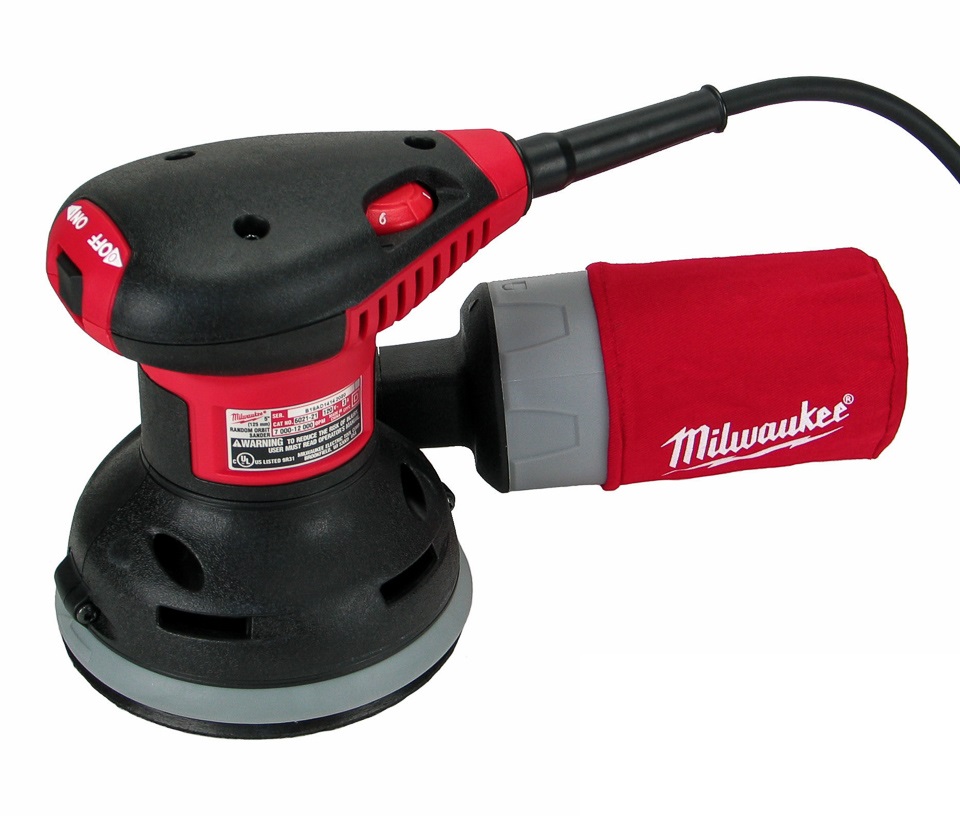 MILWAUKEE 5" RNDM ORBITAL SANDER