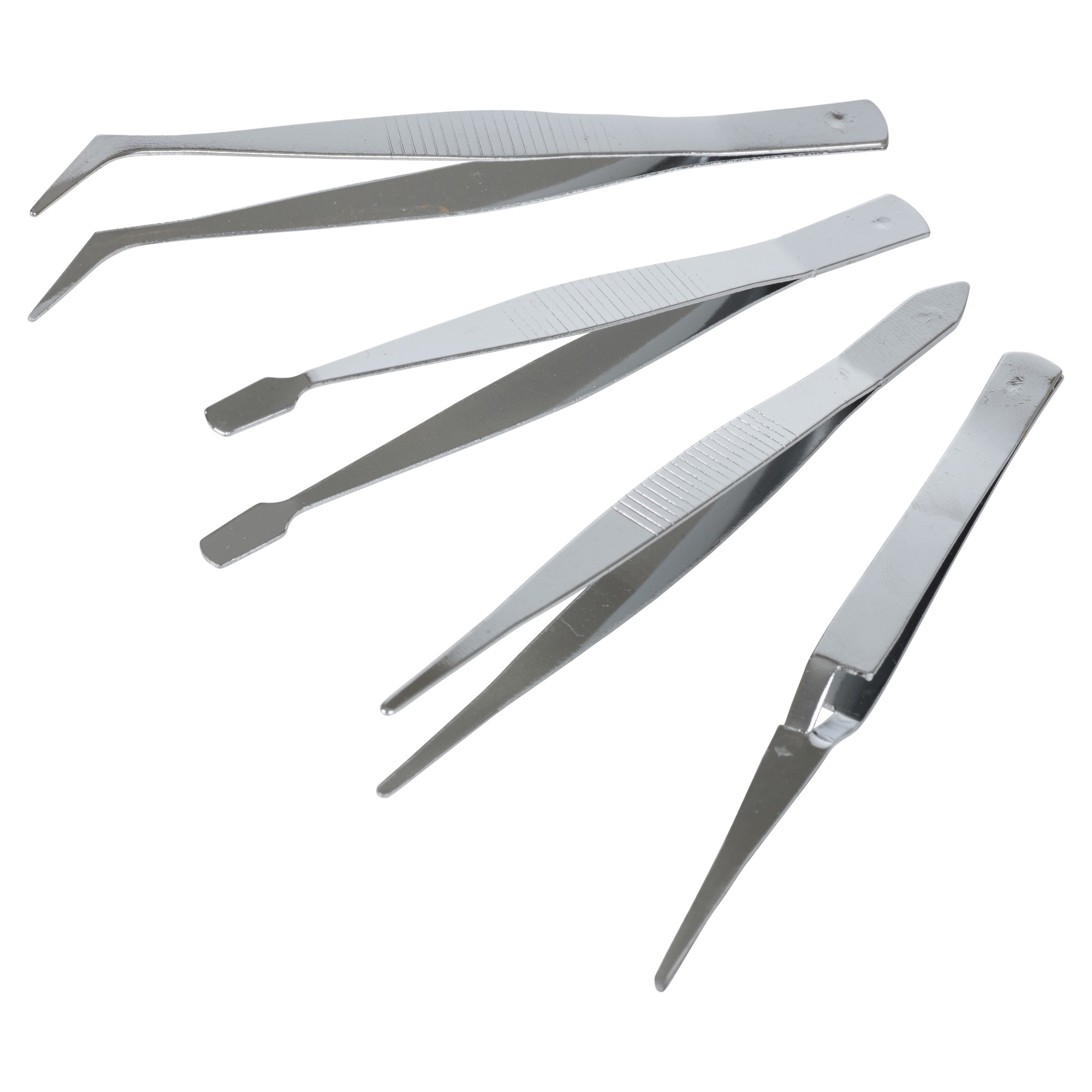 ECONOMY TWEEZER SET 4PC