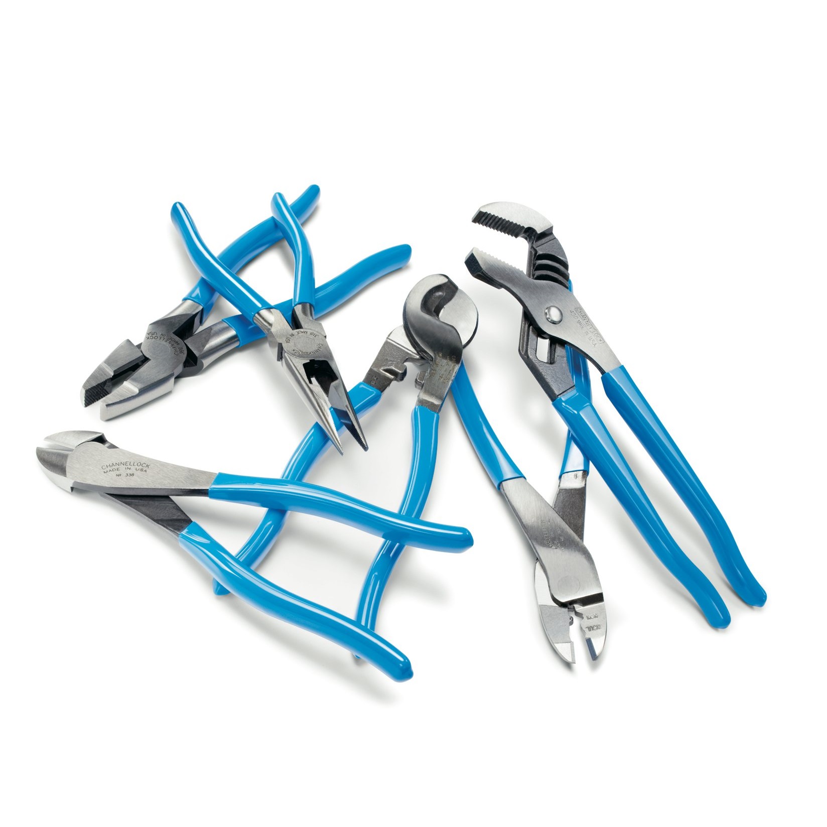 CHANNELLOCK NOSE PLIERS 8"