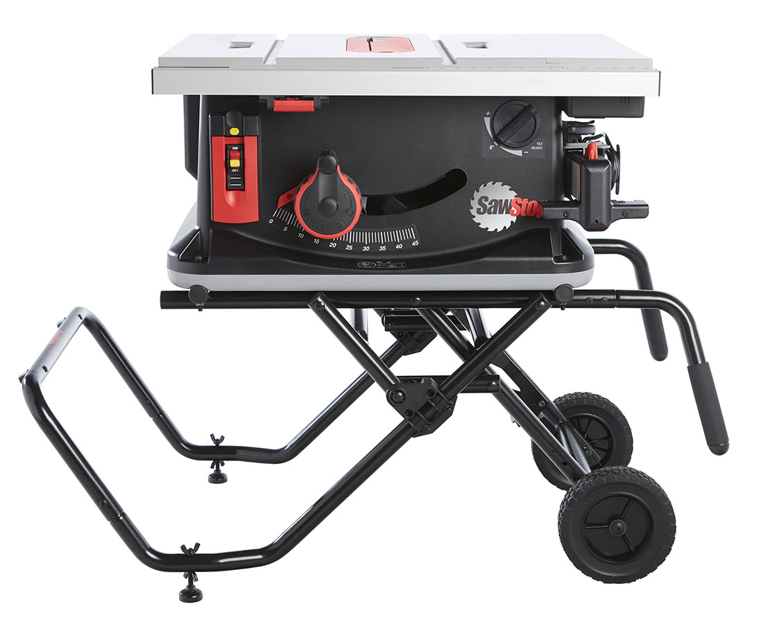 SAW STOP 10" W/MOBILE CART