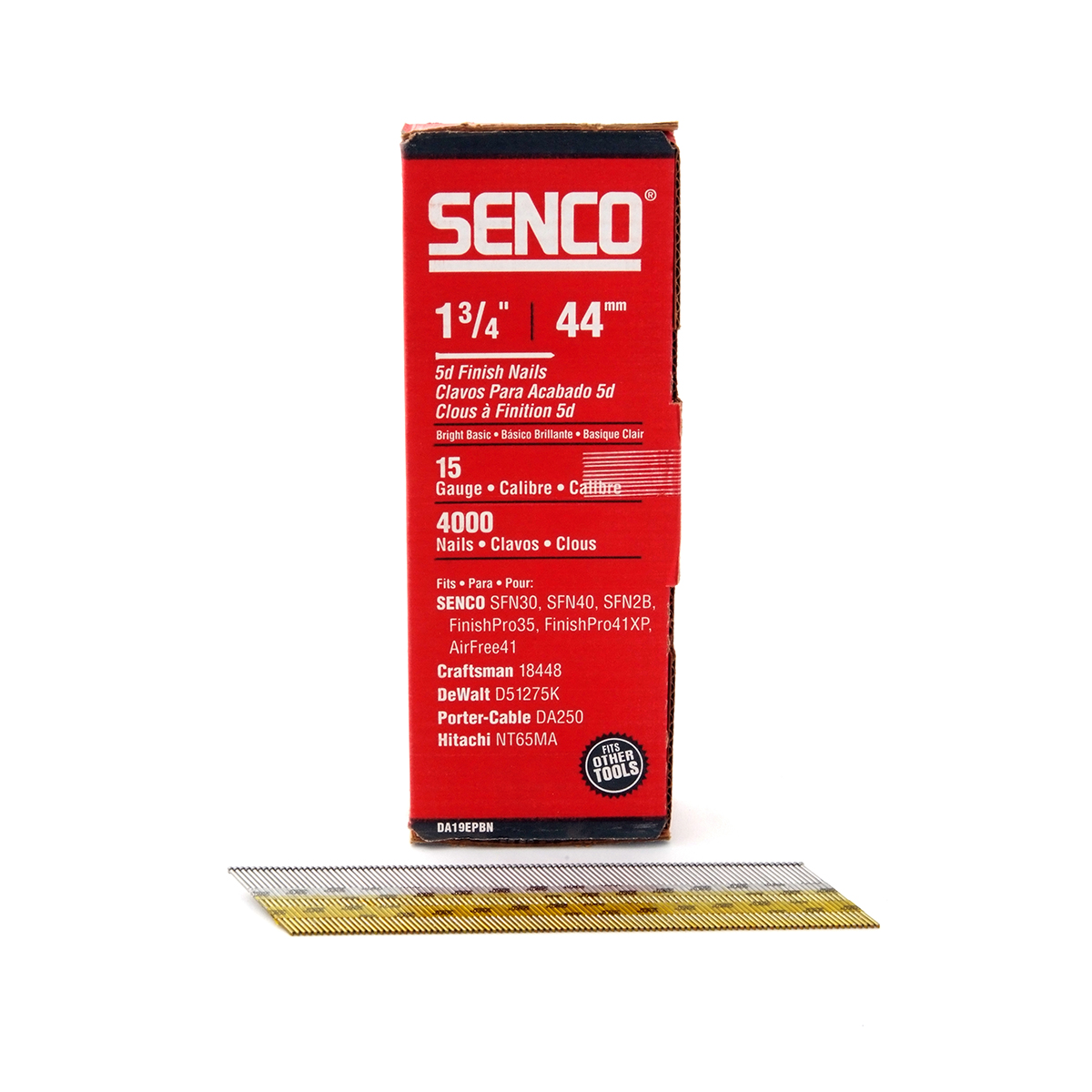 SENCO 2-1/2" FINISH BRITE 15G 3K