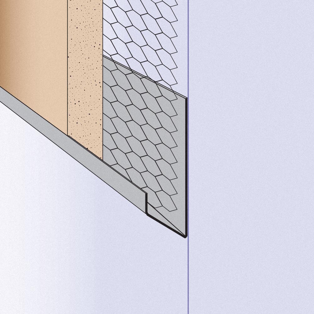 7/8"X10' CASING BEAD STUCCO