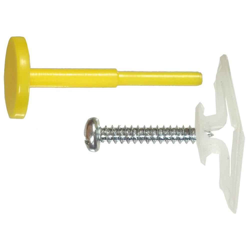 3/8" Plastic Pop Toggle 60lb 10-Pack