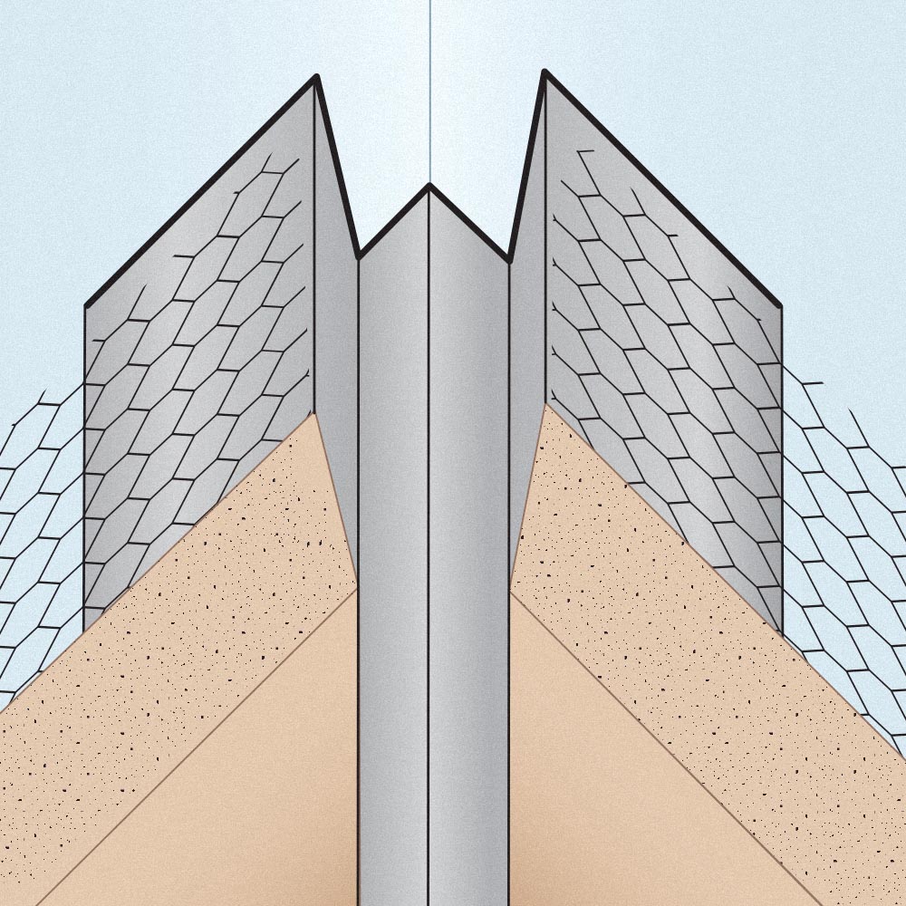 10' EXPANDED STUCCO CORNER BEAD