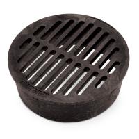 12" CATCH BASIN DRAIN GRATE BLK