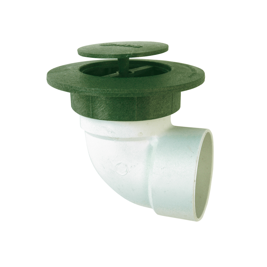 S&D 3" DRAIN EMITTER 90 GREEN