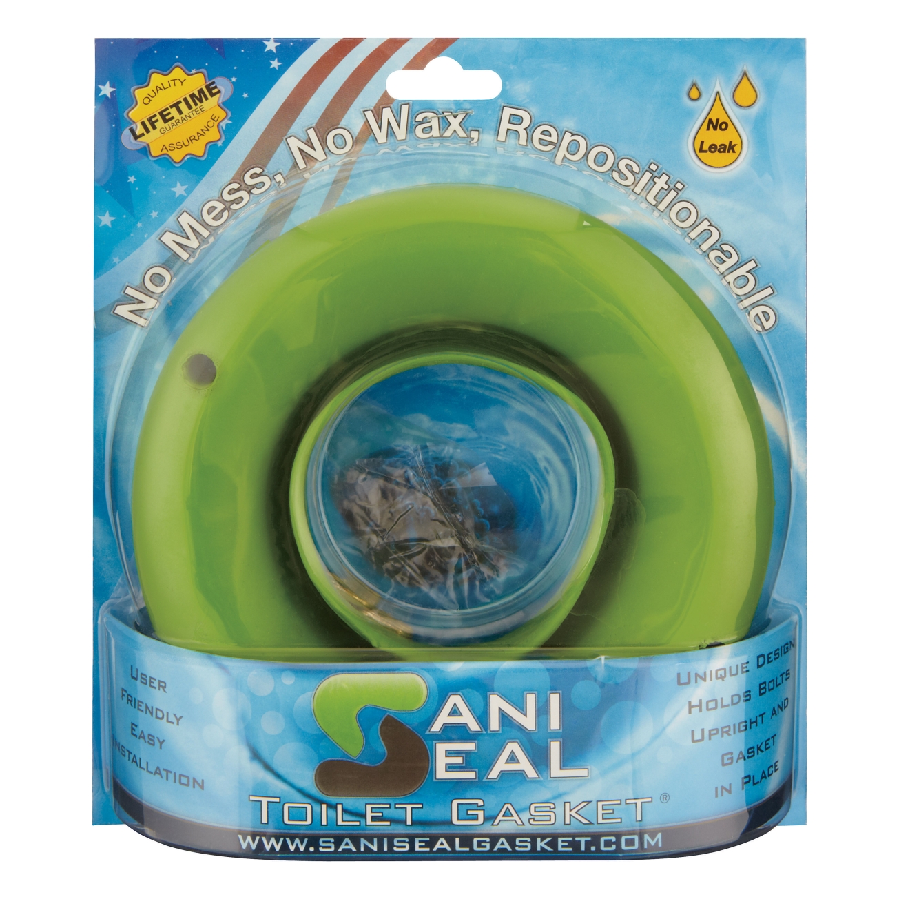 SANI SEAL WAXLESS TOILET GASKET