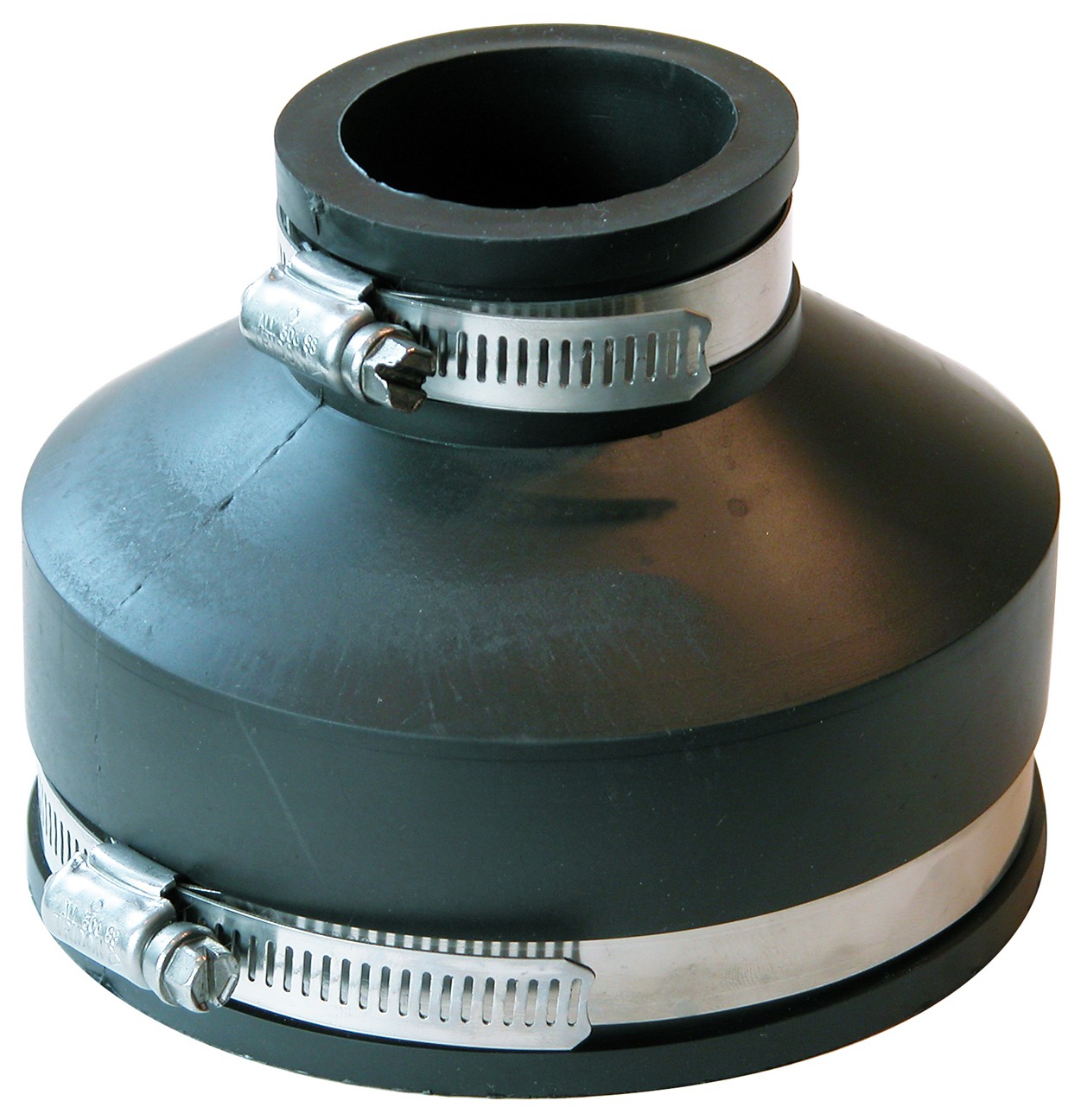 4" CON X 4" CI/PVC FLEX COUPLING