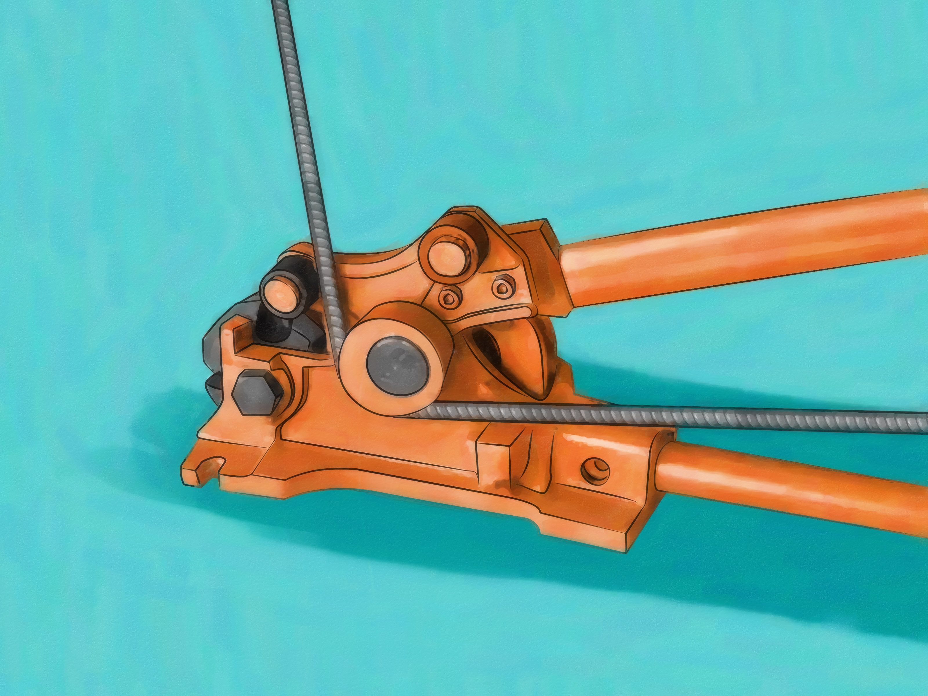 52" REBAR CUT/BENDER TO 5/8GRD60