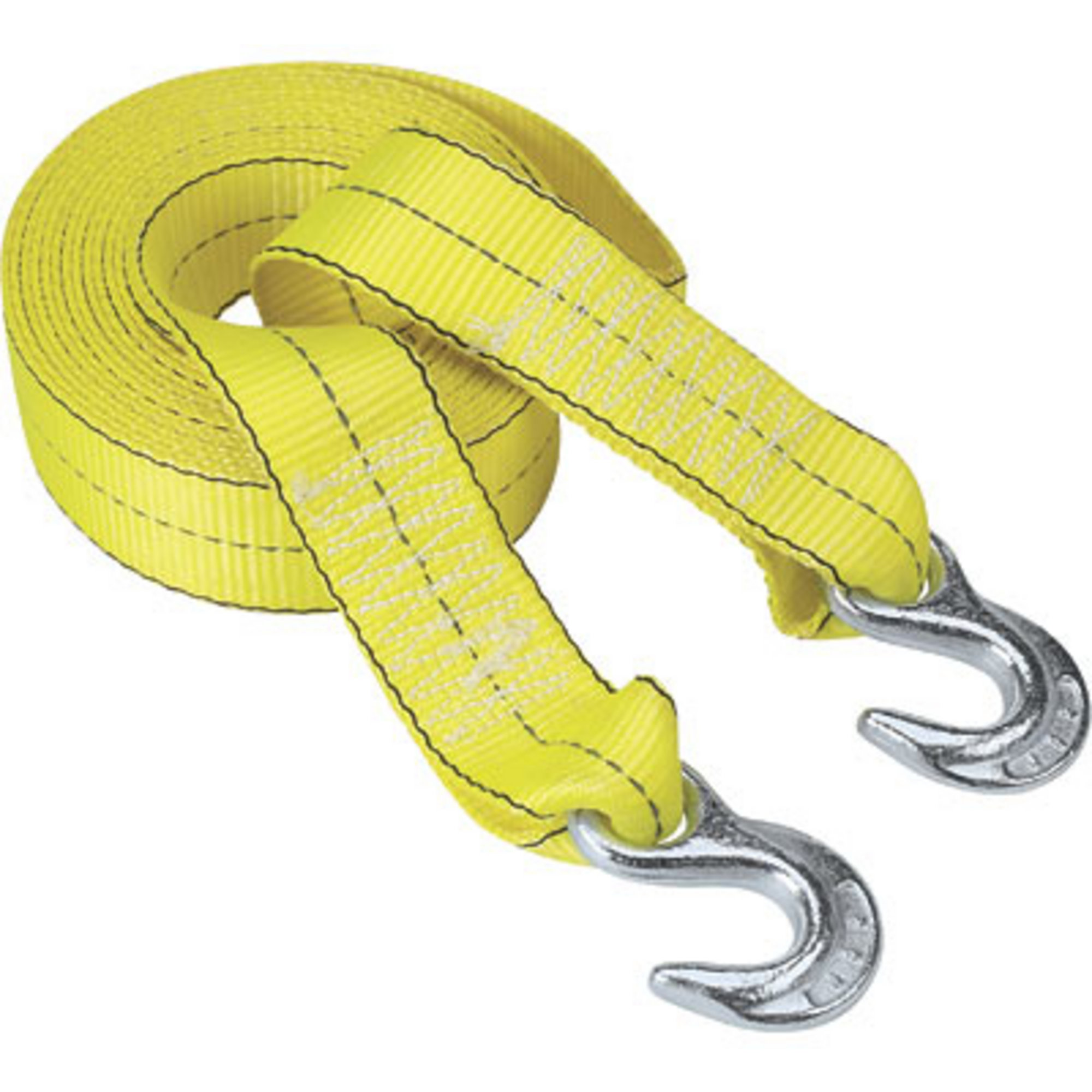 TOW STRAP 15' W/HOOK 5000LBS