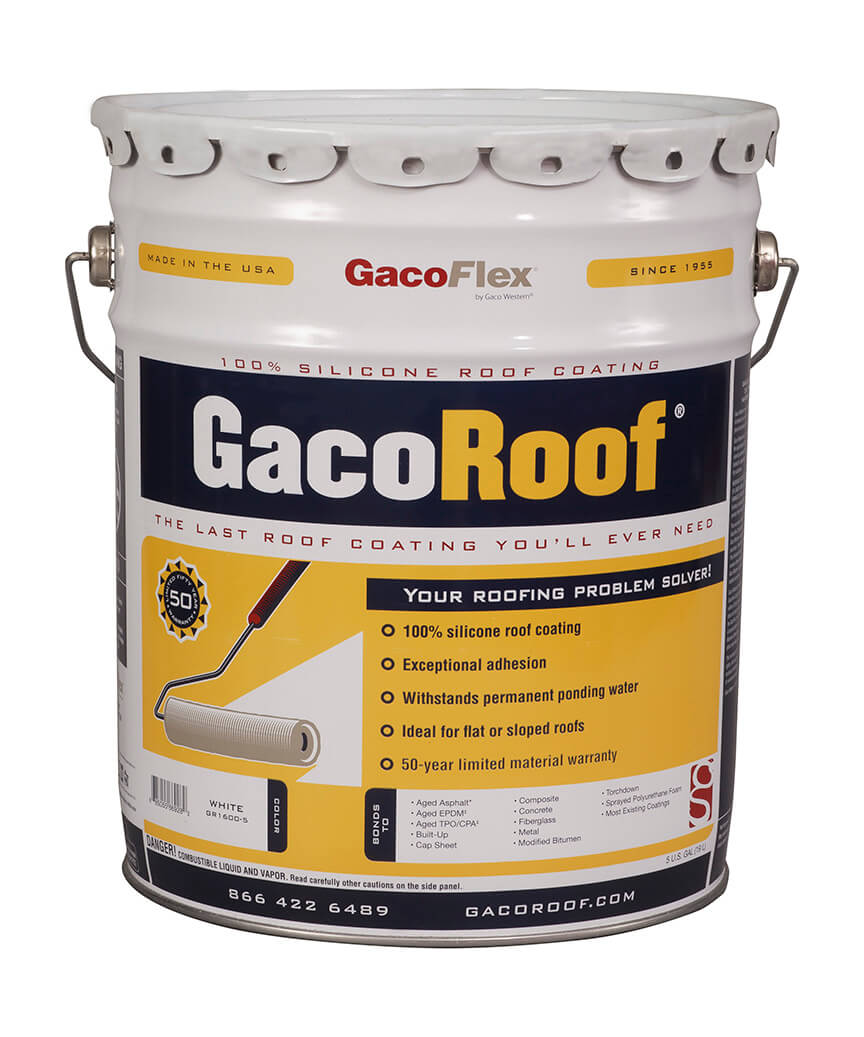 GACOROOF SILICONE COATING 5GAL