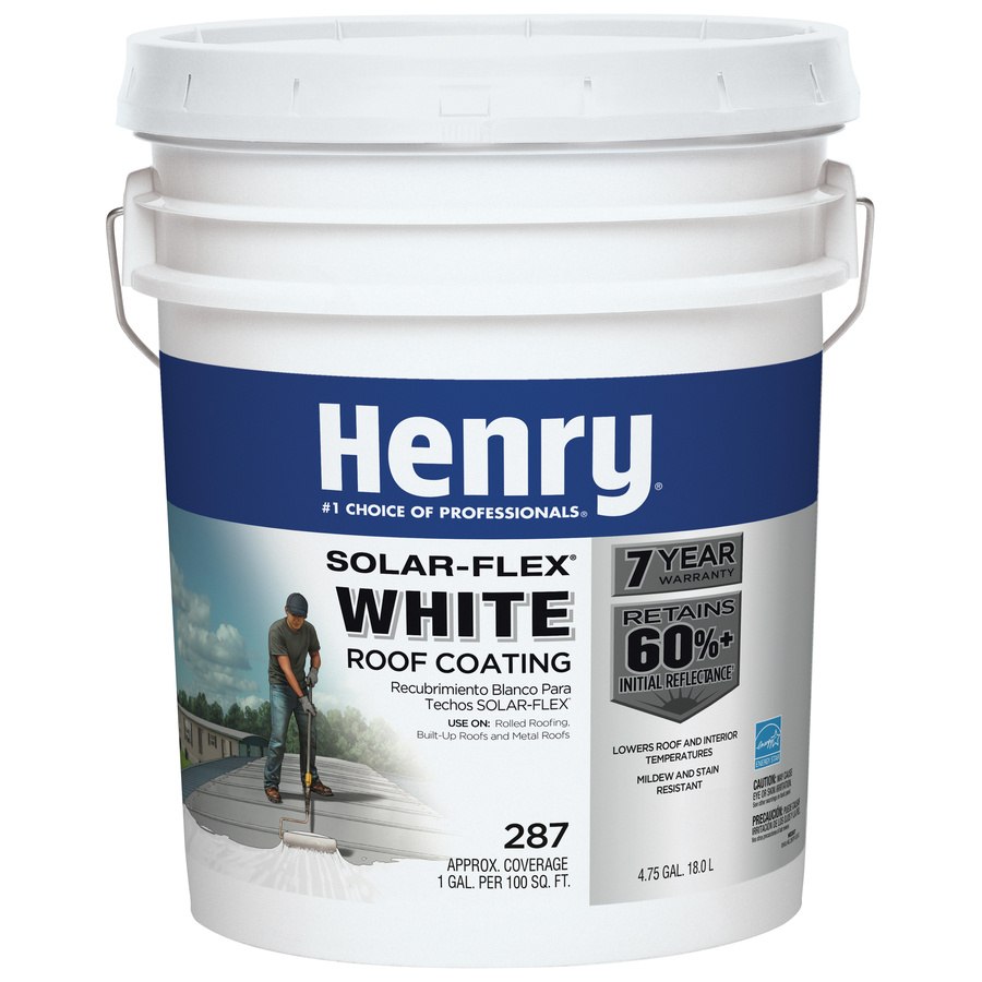 HENRY #558 FIBER ALUM ROOF 5GAL
