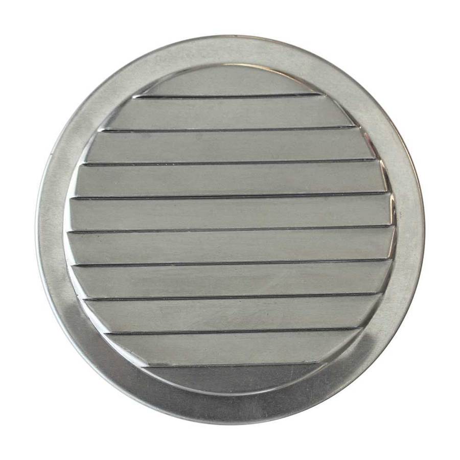 2" ROUND MINI LOUVER VENT ALUM
