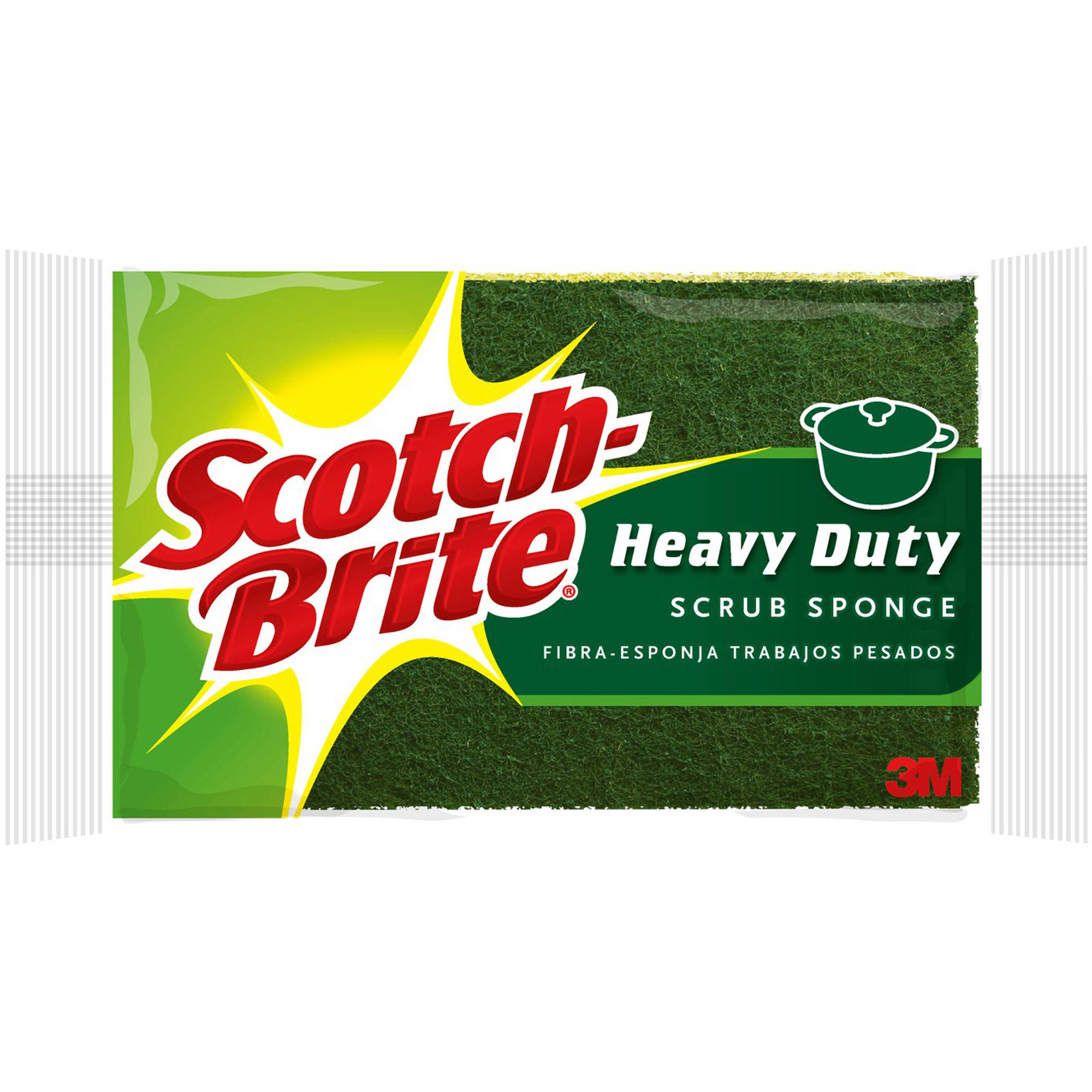 SCOTCHBRITE SCRUB SPONGE PK3