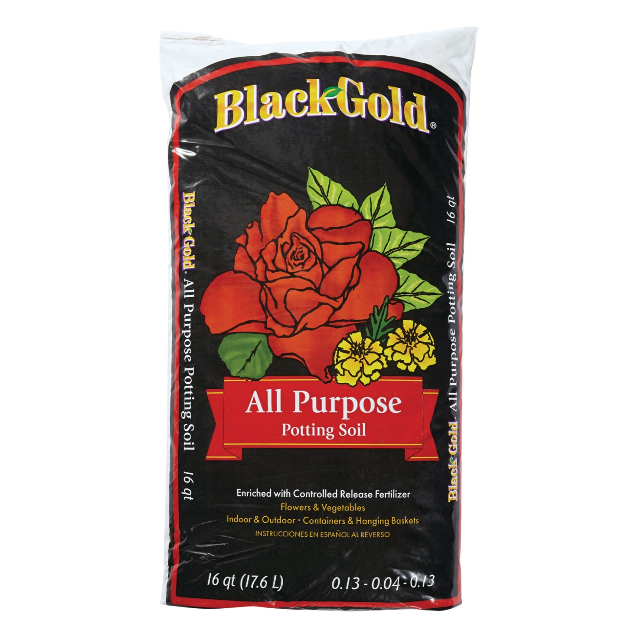 BLACK GOLD CRF POTTING SOIL 16QT