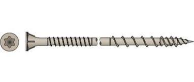 10X3-1/2 RUSTGRD TORX SCREW BX1#