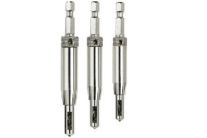 SELF-CENTERING HINGE BIT #8 SCRW