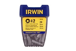 IRWIN SQUARE INSERT BIT #2 DISC
