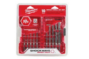 SW HEX DRILL BIT SET 10PC