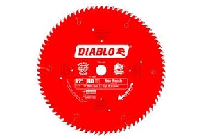 DIABLO 12"80T CRSSCUT CARB BLADE