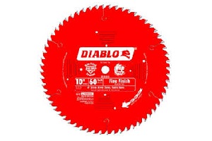DIABLO 10"60T CMPD MTR CRB BLADE