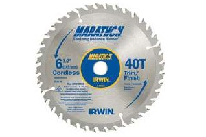 MARATHON 6-1/2" 40T CARB BLADE