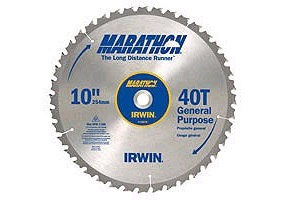 MARATHON 10" 40T CARBIDE BLADE