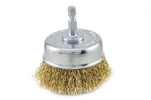 3" COARSE CRIMP WIRE CUP