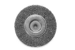 4" 1/2 ARBOR COARSE WIRE WHEEL