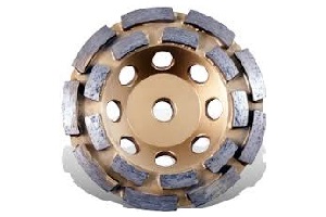 4" DOUBLE ROW DIA CUP WHEEL