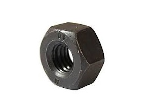 5/8" Black Iron Hex Nut