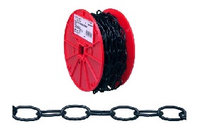 #10 DECO CHAIN BLACK/FT 35LB