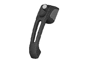 6' PUSH BUTTON HANDLE 1-3/8" DIA