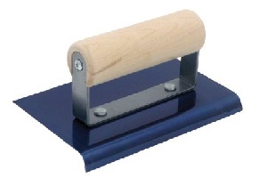 6X6" CRUCIBLE STL EDGER 3/8"RAD