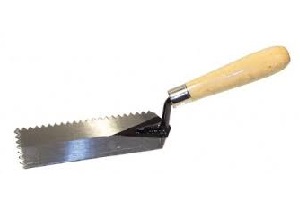 5X2 NOTCH MAR TROWEL 1/4X3/16 V